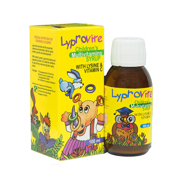 Lyprovite Syrup 100ml * (Expiry is 12/2025)