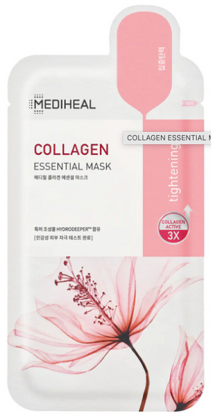 Special Promo, 10% discount !! Mediheal Collagen Essential Mask 24ml (Expiry: 10/2027)  quantity : 1 piece only.