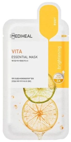 Special Promo, 10% discount !! Mediheal Vita Essential Mask 24ml (Expiry: 01/2027)  quantity : 1 piece only.