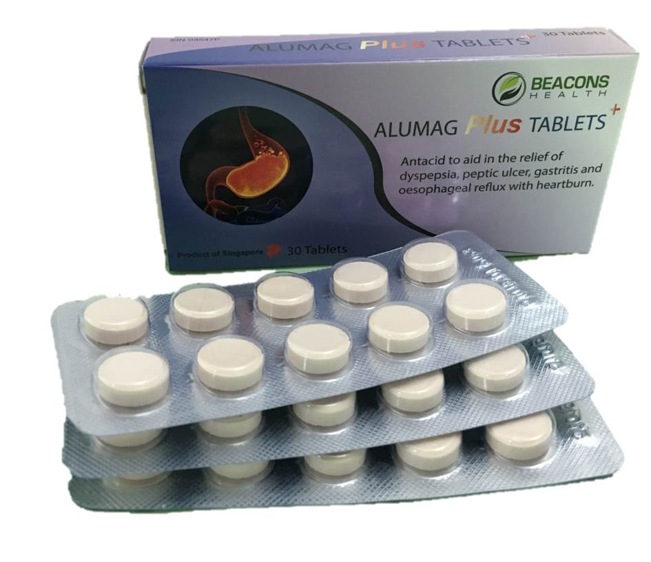 Alumag Plus Tablets 30's * (Expiry is 01/2027)