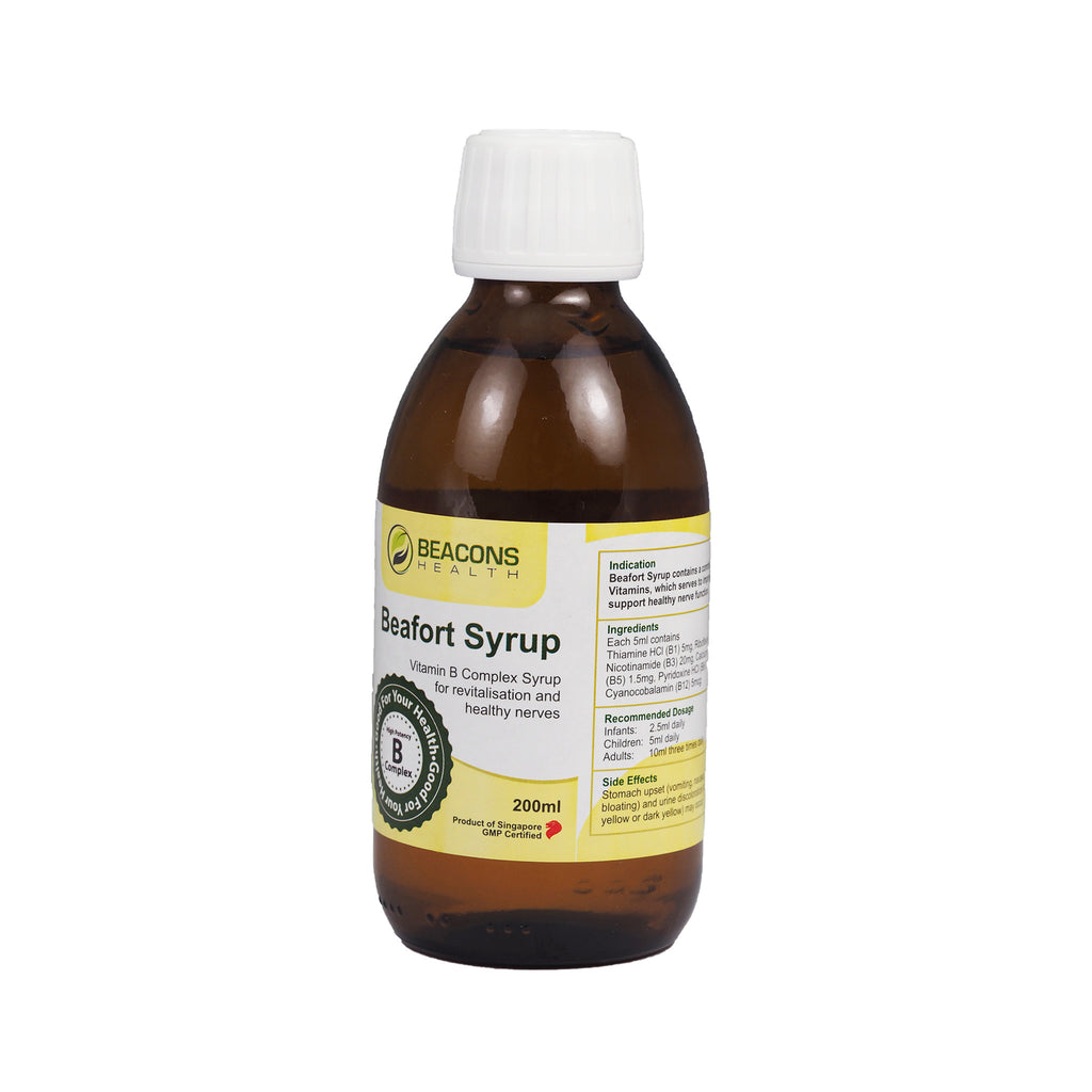Buy 1 Get 2 Free-While stocks lasts !! Beafort Syrup 200ml * (Expiry is 11/2024)