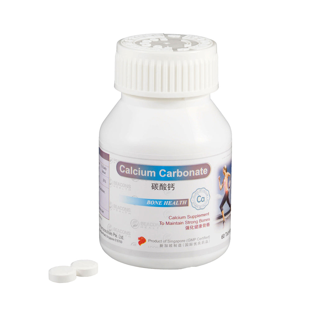 Calcium Carbonate Tablets 625mg 60’s * (Expiry is 11/2023)