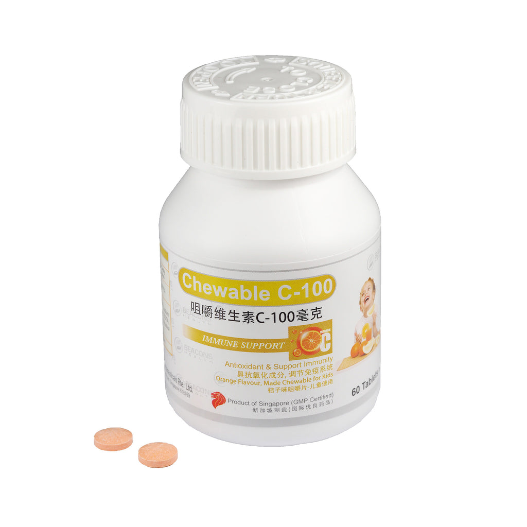 Chewable C-100 Tablets 60's * (Expiry is 11/2024)