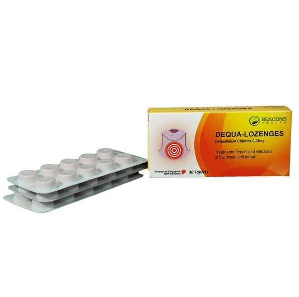 Dequa Lozenges 30's * (Expiry is 07/2026)