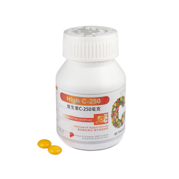 High C-250 Tablets 60's * (Film Coated) (Expiry is 07/2026)