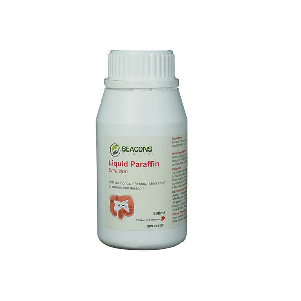 Liquid Paraffin Emulsion 200ml * (expiry is 05/2026)