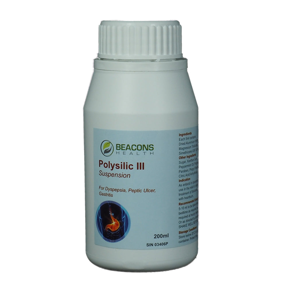 Polysilic III Suspension 200ml * (Expiry is 05/2026)