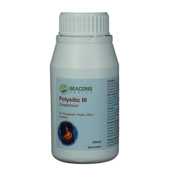 Polysilic III Suspension 200ml * (Expiry is 05/2026)