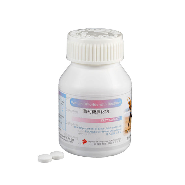 Sodium Chloride with Dextrose Tablets 60's * (Expiry is 07/2028)