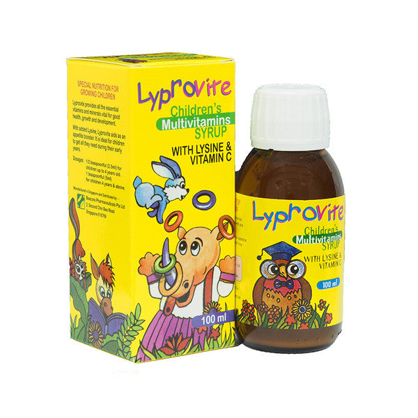 Lyprovite Syrup 100ml * (Expiry is 07/2027)
